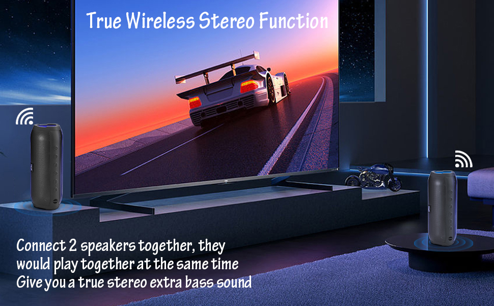 Ykall Altavoz Bluetooth Portátiles 20W