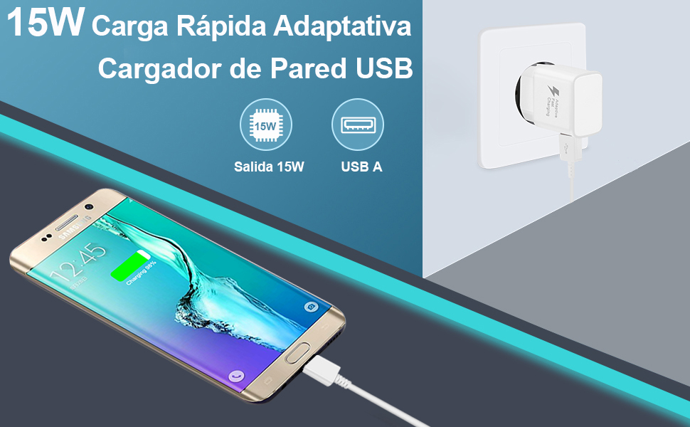 cargador samsung carga rapida cargador xiaomi redmi note 7