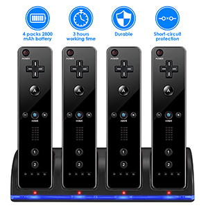 Ladestation Wii 4 in 1 Ladestation