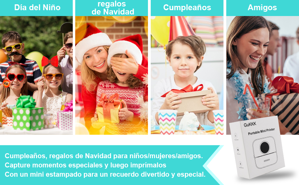 BT Inalámbrico Impresora Térmica
