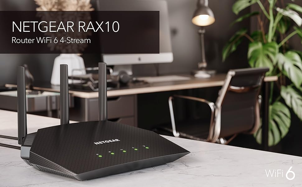 Nighthawk; Netgear; router; Wifi 6; RAX10