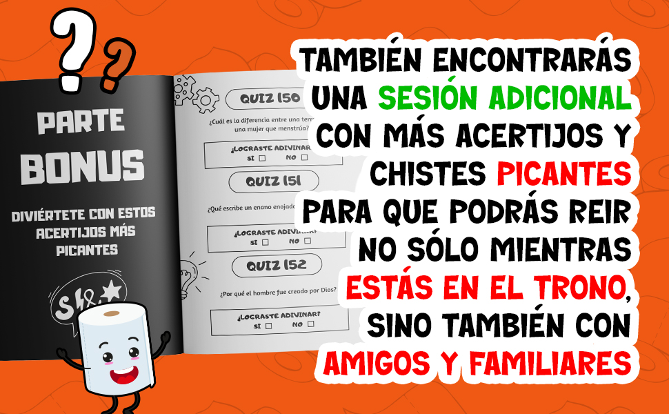 155 pruebas y acertijos imposibles para resolver mentras haces caca