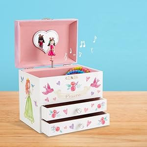 JewelKeeper caja joyero musical princesa A1707