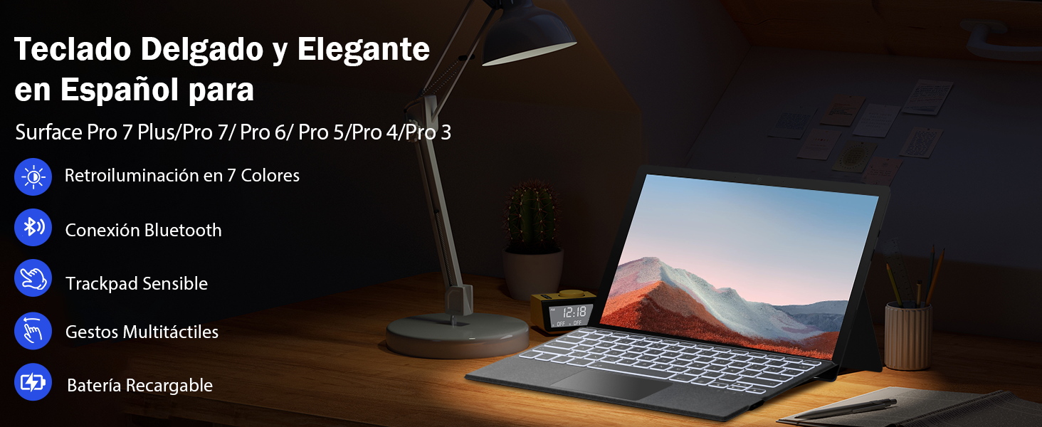 teclado surface