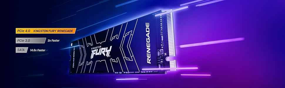 Kingston FURY Renegade PCIe 4.0 NVMe M.2 SSD