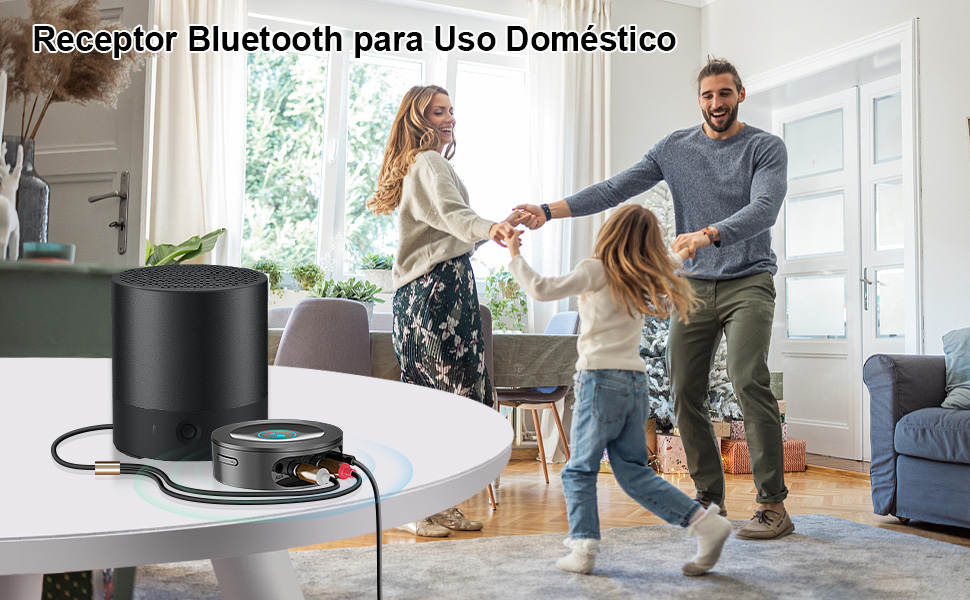 Receptor Bluetooth para Estéreo Doméstico