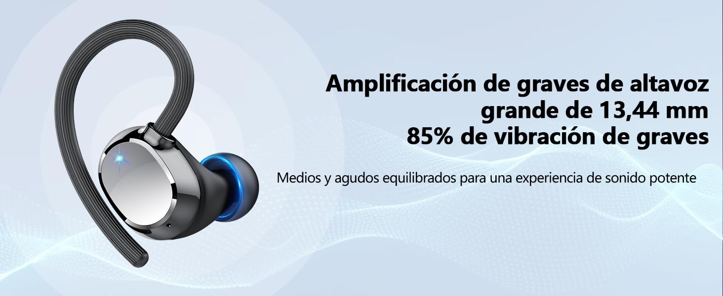 Inalambricos Bluetooth Cascos Cable Auriculares Deportivos Inalámbricos Pinganillo Audifonos Buds