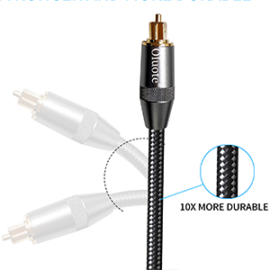 cable óptico de audio
