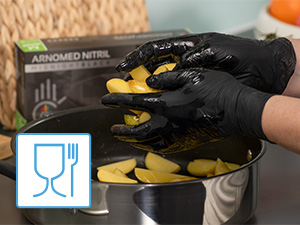 guantes nitrilo talla s m l de xl negro comprar negros rosa caja unidades mecanico sin polvo azul xs