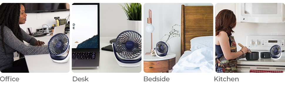 Ventilador de escritorio