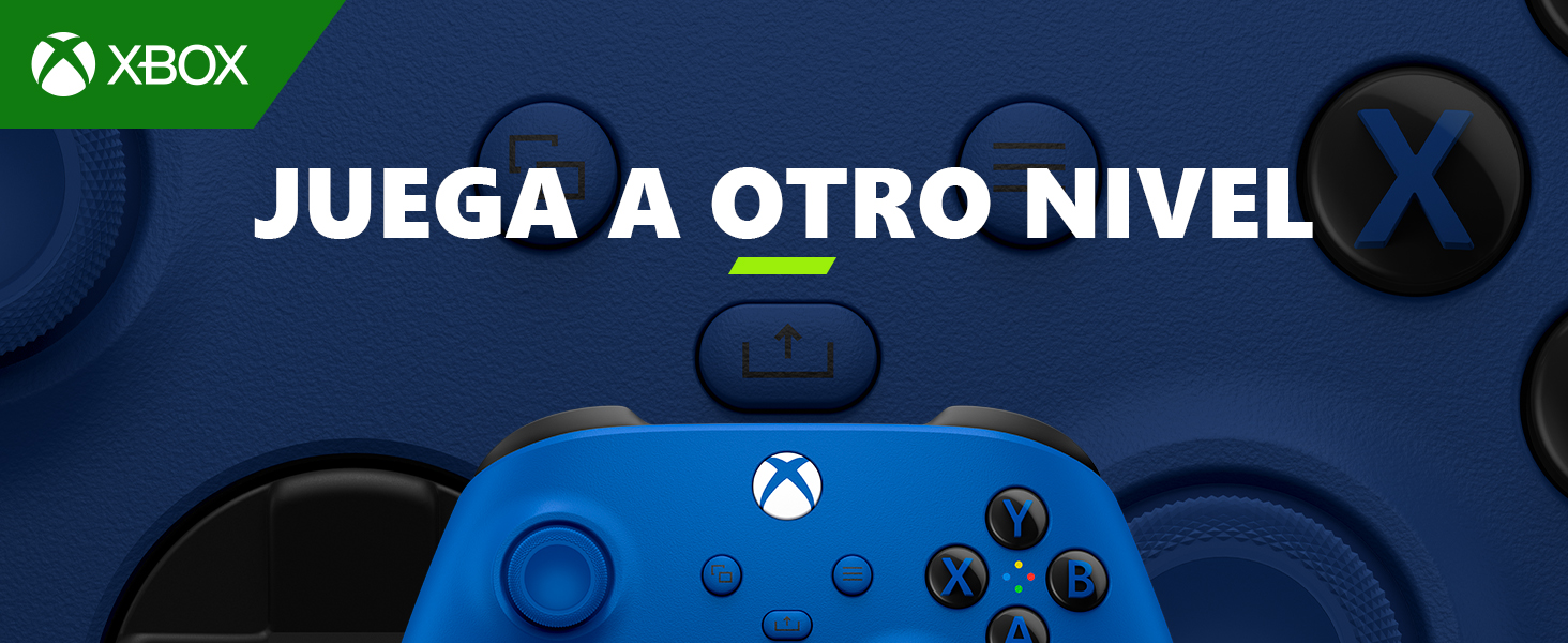 Mando Inalámbrico Xbox Shock Blue