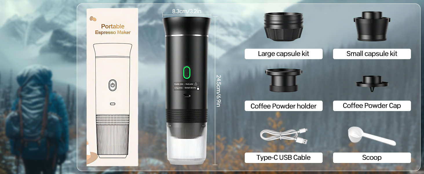 cafetera espresso portatil