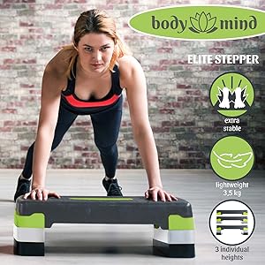 stepper body & mind and step brett stepp brett fitness aerobic