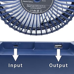 battery-powered fan