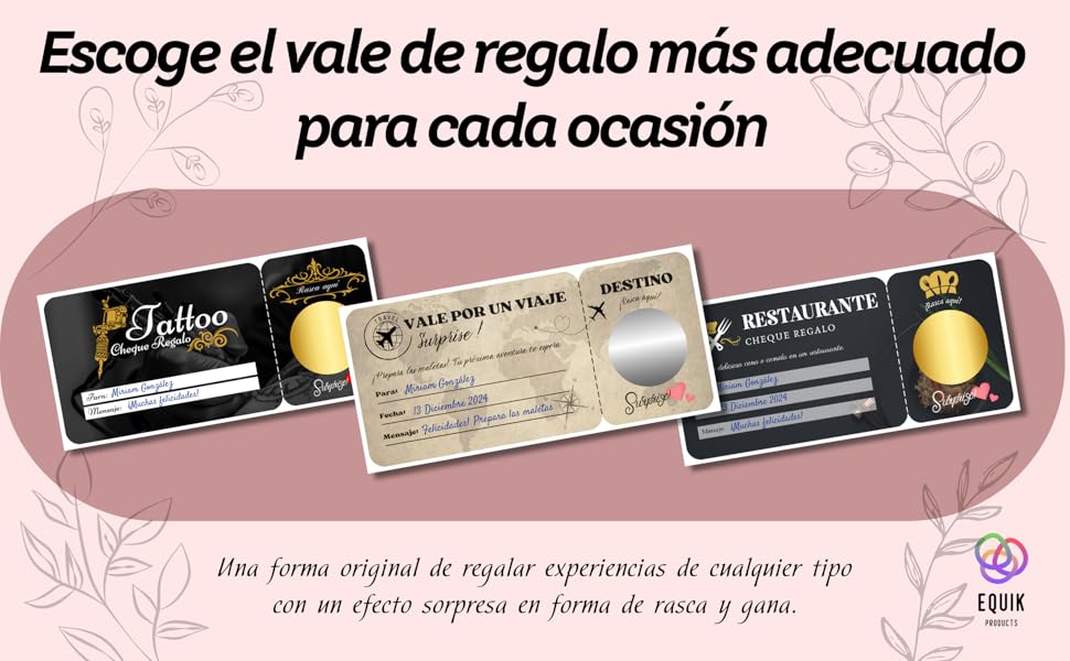 vale de regalo