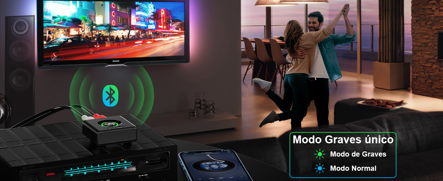 Receptor Bluetooth HiFi