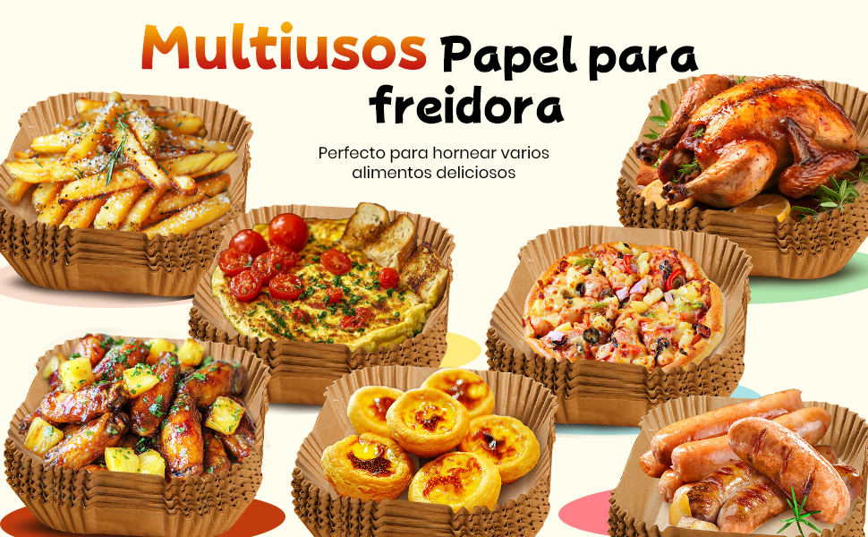 papel freidora aire cosori 5,5