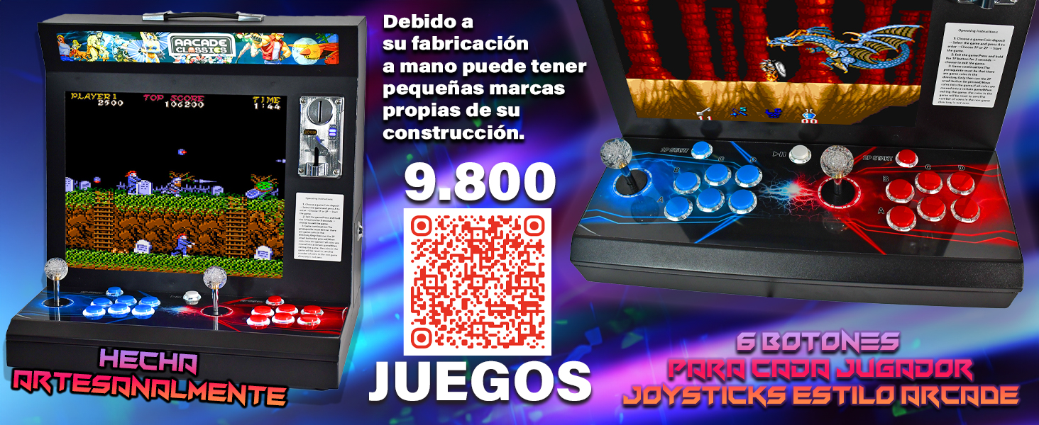 maquina recreativa, consola arcade, retro consola