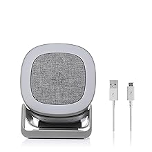 altavoz, cargador, lampara, inalambrico, movil, sonido, audio, wireless