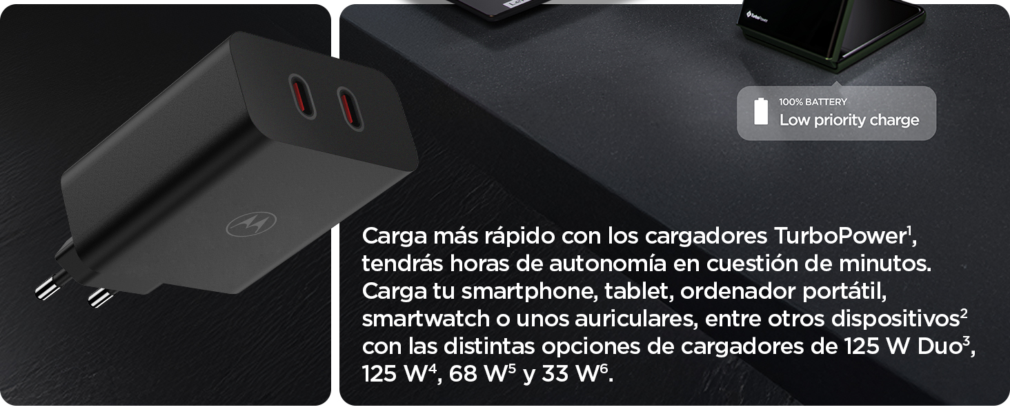moto TurboPower Chargers