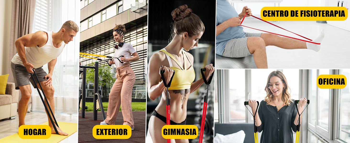 bandas elasticas fitness