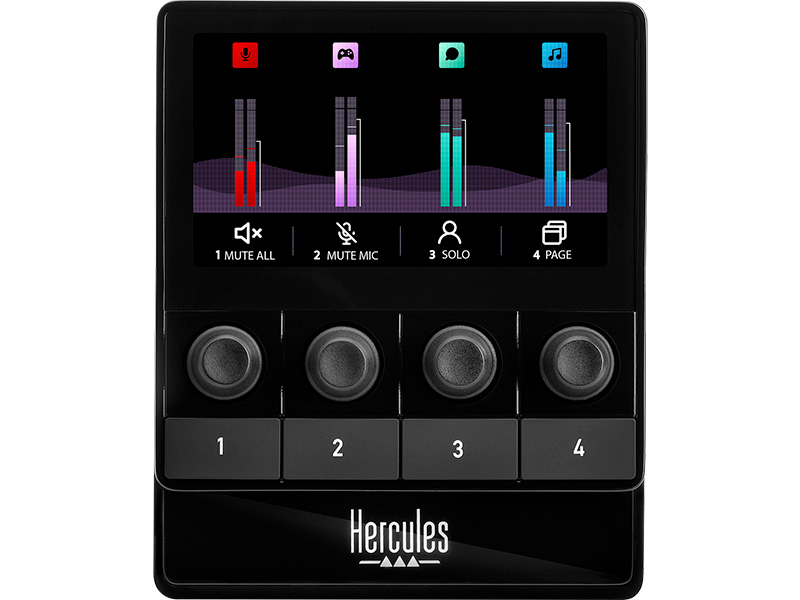 control de streaming de audio, interfaz fácil de usar, interfaz de audio fácil de usar