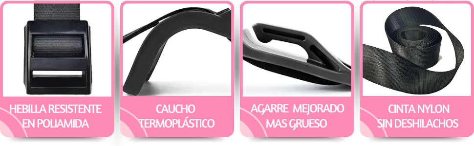 adaptador cinturon coche embarazada