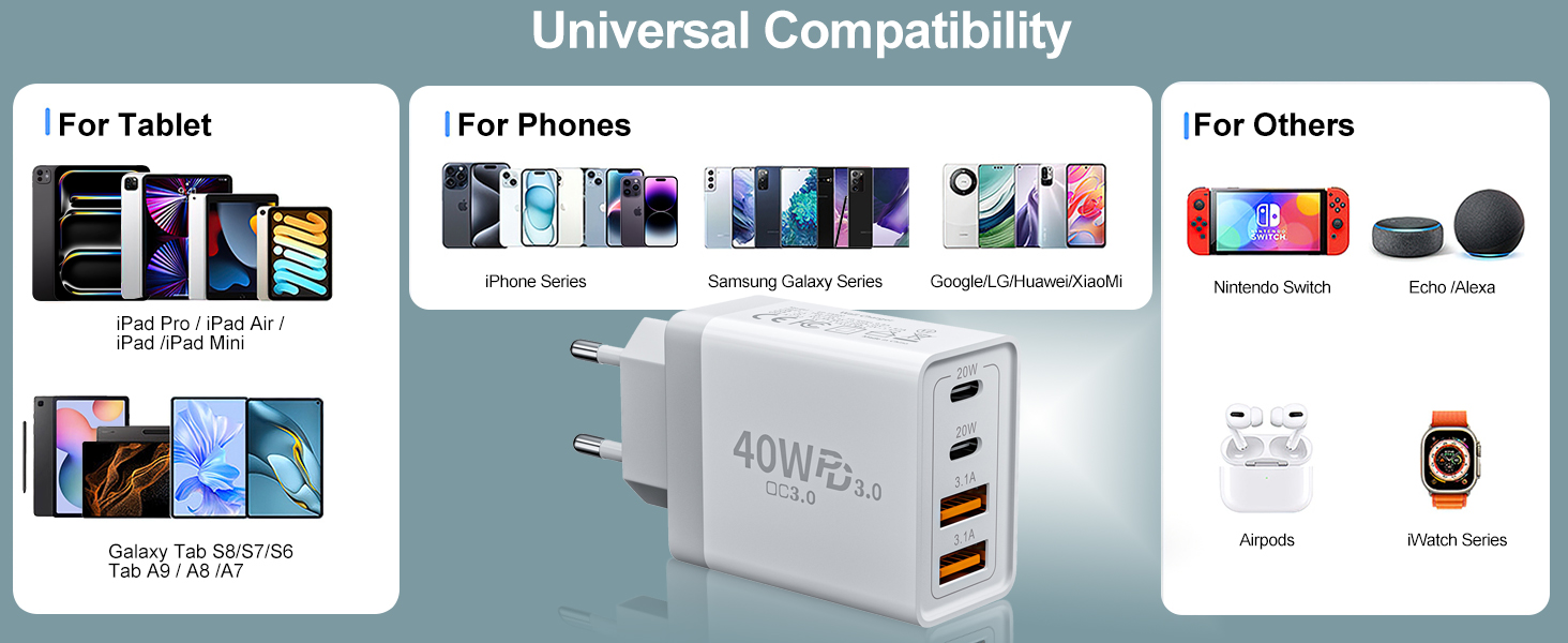 carregador telemovel enchufe usb pared