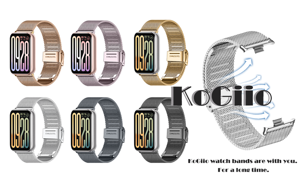 KoGiio Correa para Xiaomi Mi Band 9 Pro