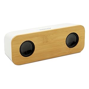 Altavoz bluetooth bambú mooov