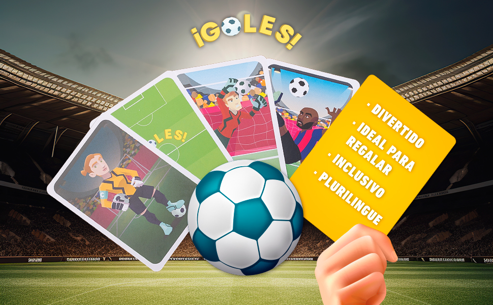 Goles, juego de mesa, futbol, familiar