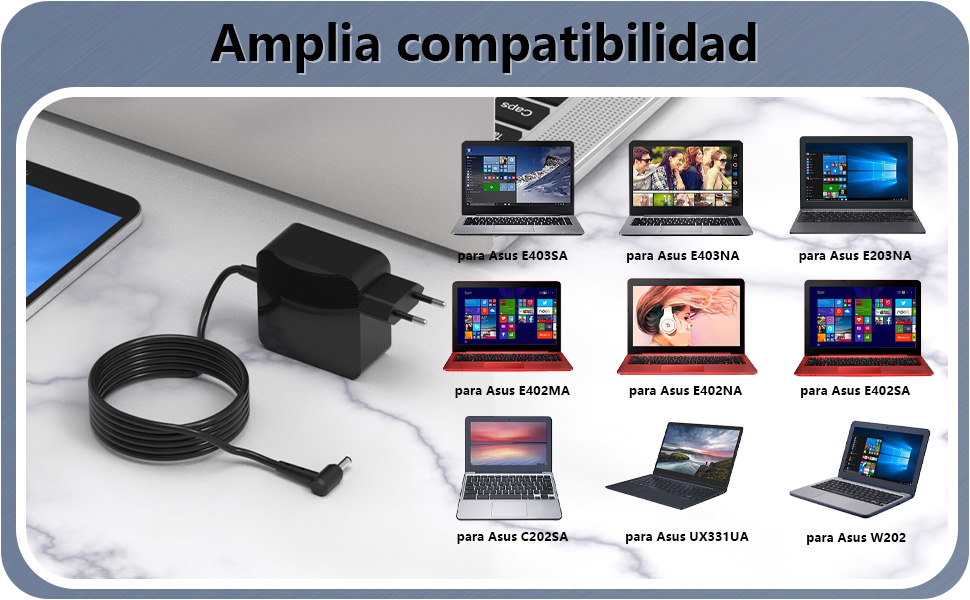45W para Cargador Portatil ASUS zenbook