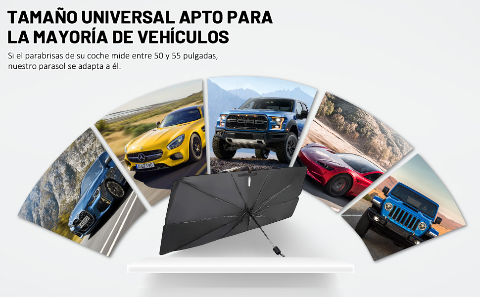 parasol coche delantero