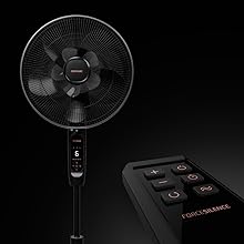 ventilador de pie; ventilador de pie silencioso; ventilador de pie con mando a distancia; ventilador