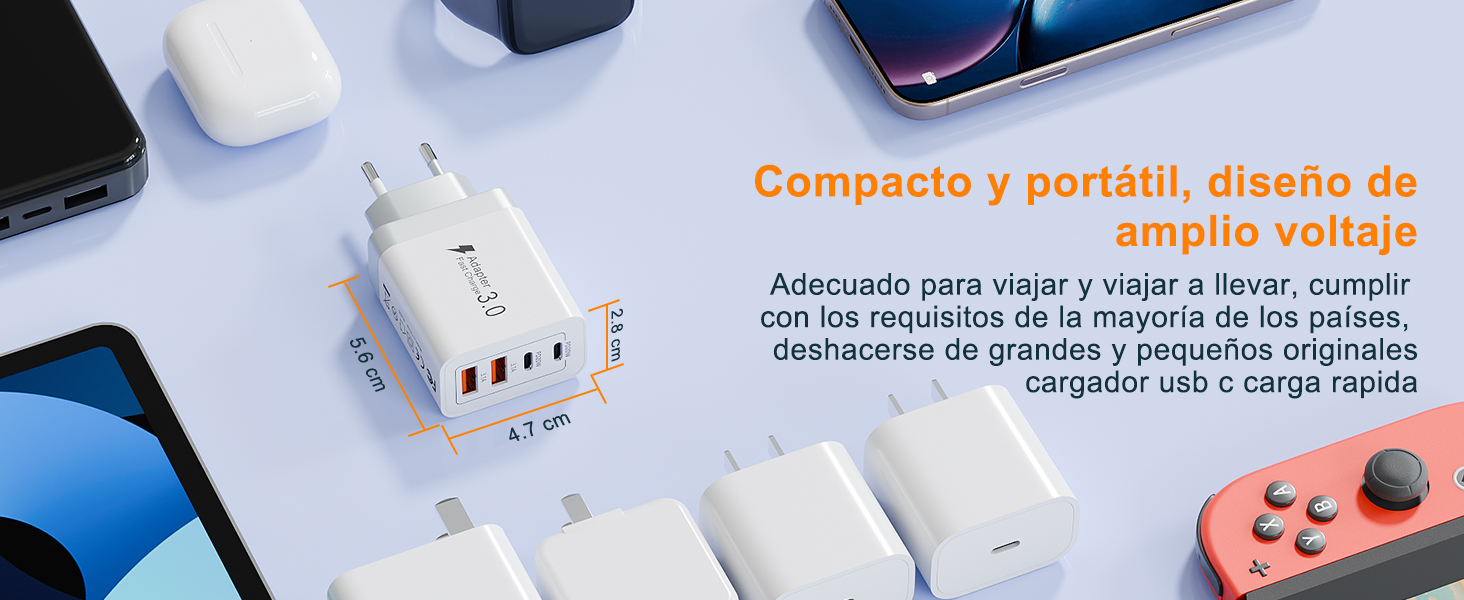 Cargador USB C