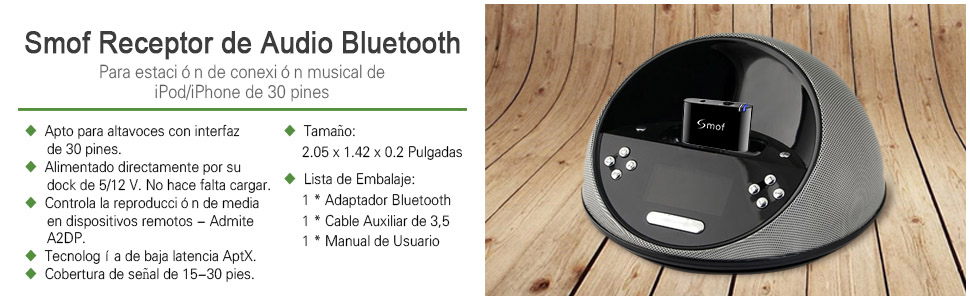 bluetooth bluetooth 30 pin bluetooth receiver adaptador bluetooth ipod adaptador bluetooth 30 pines