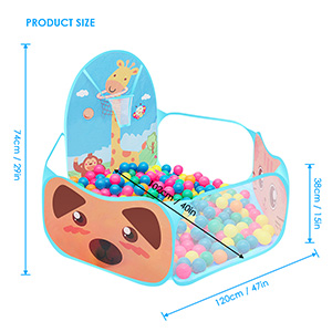 Tienda de campaña desplegable para niños