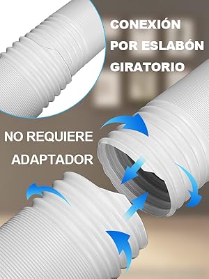 tubo aire acondicionado portatil 130mm
