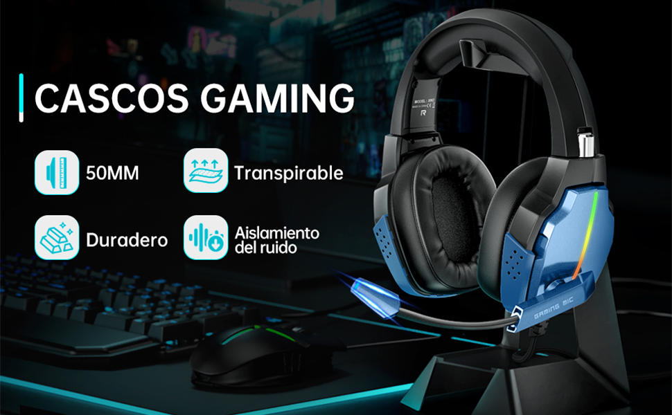 cascos gaming