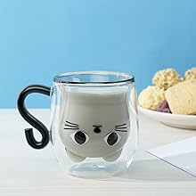 cute glass mug