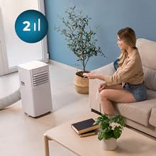 Aire acondicionado portátil / enfriamiento / sin ruido / aire