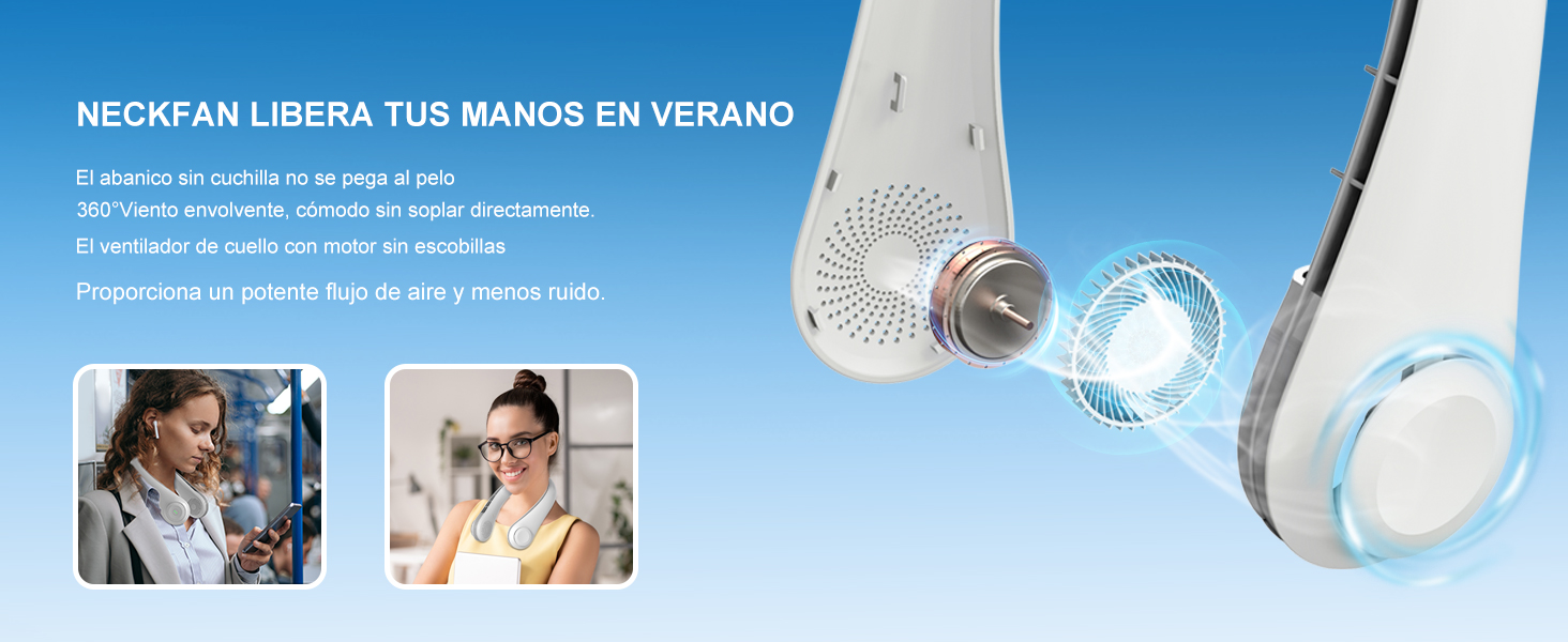 Ventilador de Refrigeración Portátil