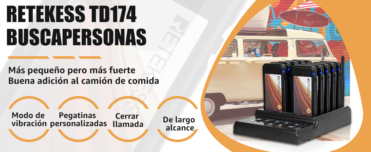 sistema de llamadas restaurante