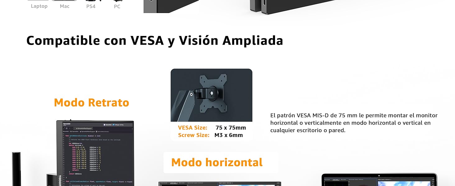 monitor portatil