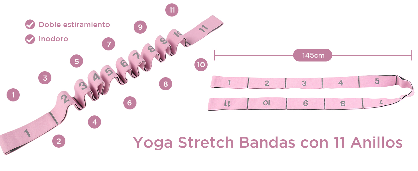 Banda de Estiramiento de Yoga