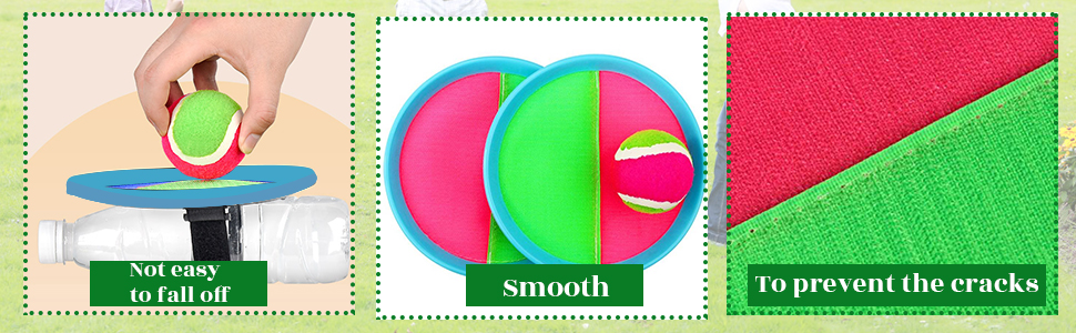 Juego de bolas de velcro para niños