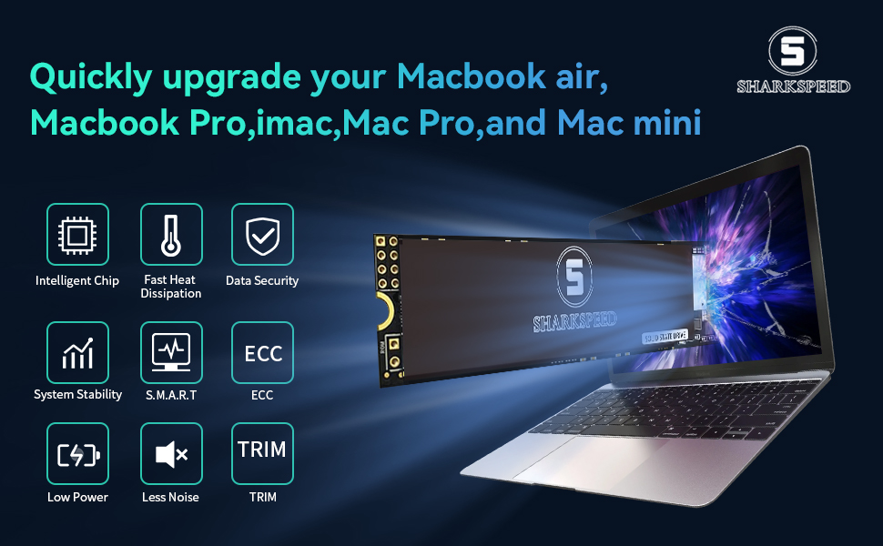 macbook air 2013 ssd 512 gb
