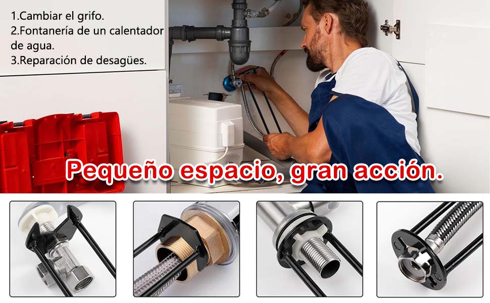 llave para tuercas, llaves de radiadores, Llave de instalación de fontanería