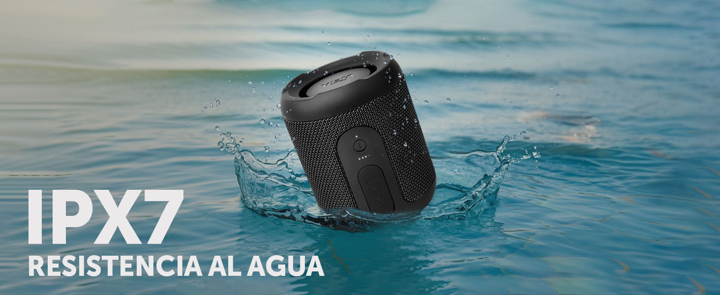 altavoz SUN IPX7 resistente al agua de Vieta Pro Resistencia al agua con certificación IPX7