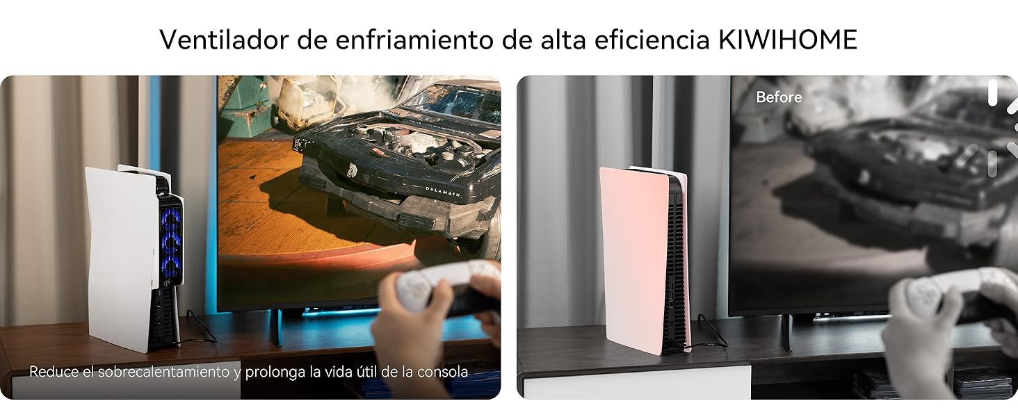Ventilador de refrigeración para PS5
